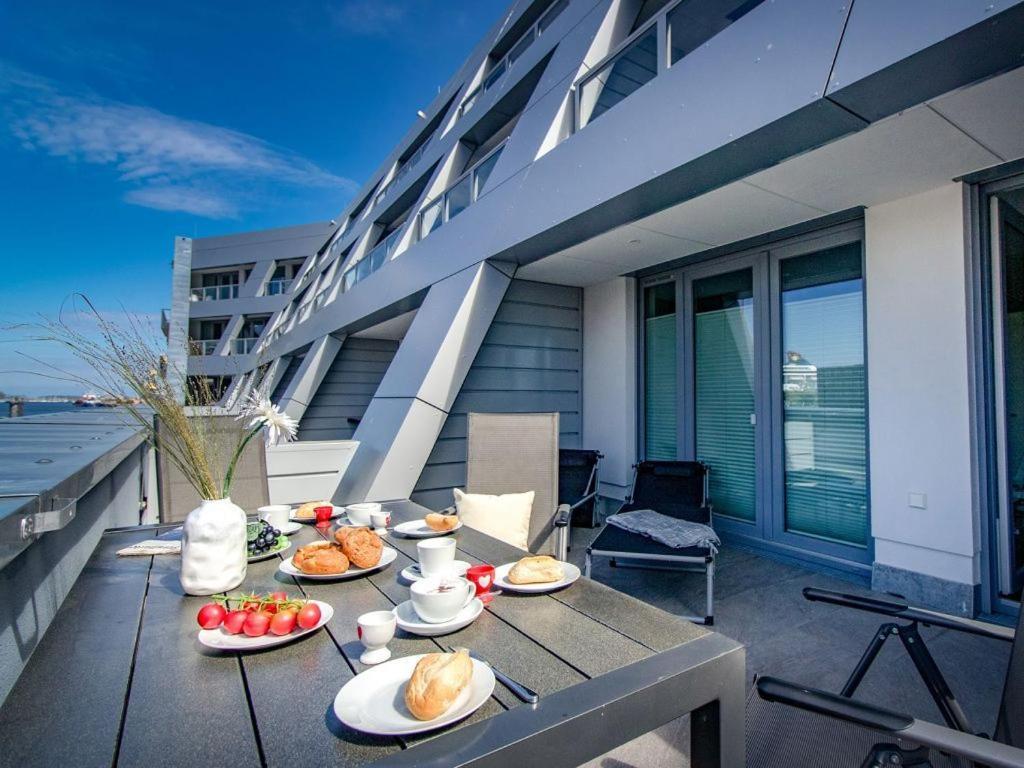 Hafenspitze App 09 Apartment Wismar Bagian luar foto